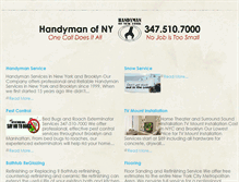 Tablet Screenshot of handymanofny.com